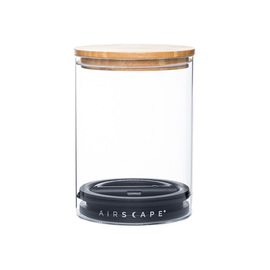 Airscape Glass and Bamboo Storage Canister Set