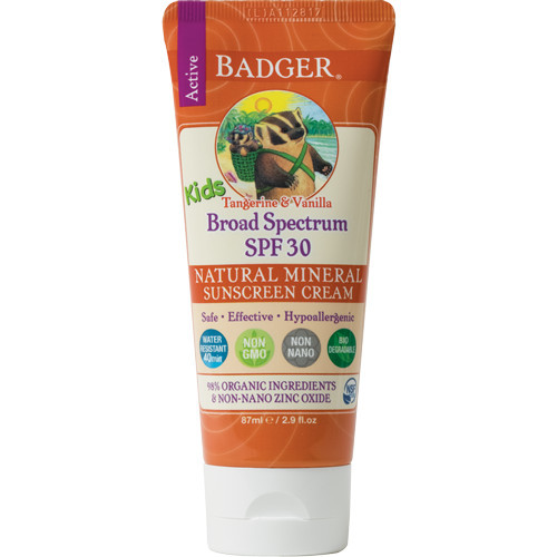 badger spf 30 kids sunscreen