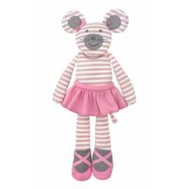Ballerina Mouse Plush Toy