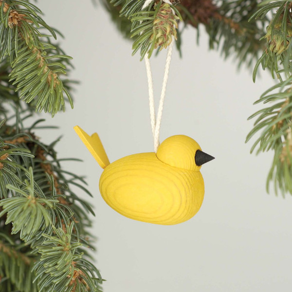 Wooden Bird Ornament