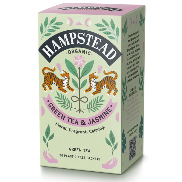 Organic Green Tea & Jasmine Tea