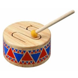 Plan Toys Solid Wood Drum