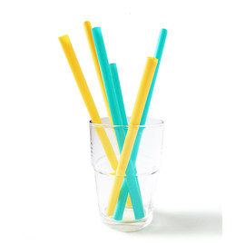 Reusable Silicone Straws, Multi-Size