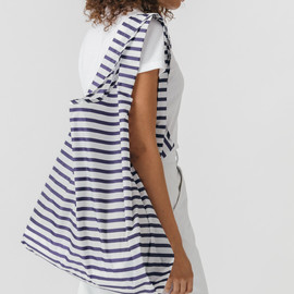 BIG Reusable Shopping Bag, Sailor Stripe