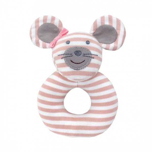 Ballerina Mouse Organic Rattle