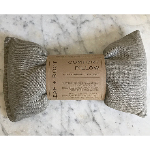 Linen Comfort Pillow with Organic Lavender