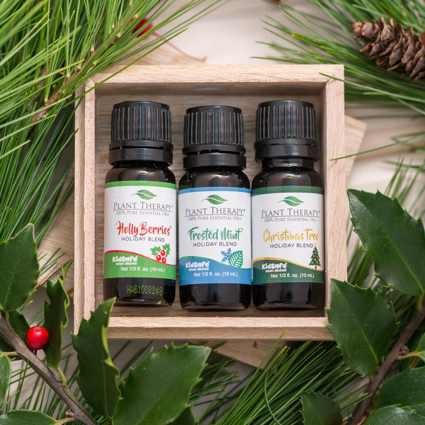 Holiday Blends Essential Oil Gift Set