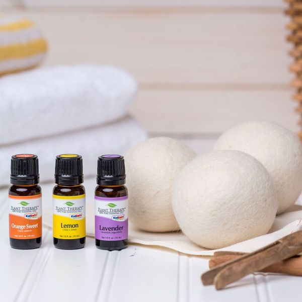 Wool Dryer Balls & Essential Oil Kit