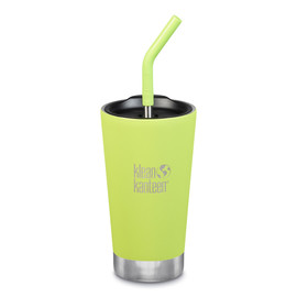 16oz Insulated Tumbler with Straw Top