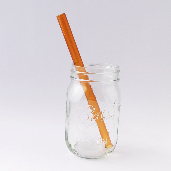 Glass Smoothie Straw