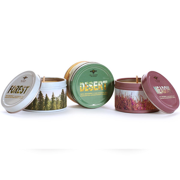 Aromatherapy Candle Travel Tins