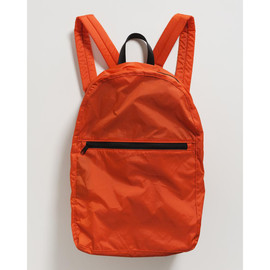 Packable Backpack, Tomato Red