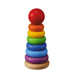wood stacking toy