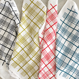 Picnic Plaid Dinner Napkins, Set of 4